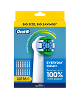 Everyday Clean Brush Head Refills 16 Pack