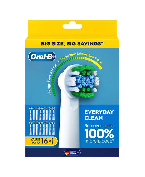 Everyday Clean Brush Head Refills 16 Pack