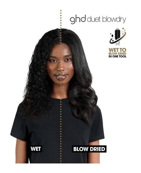 duet blowdry 2 in 1 hair dryer brush