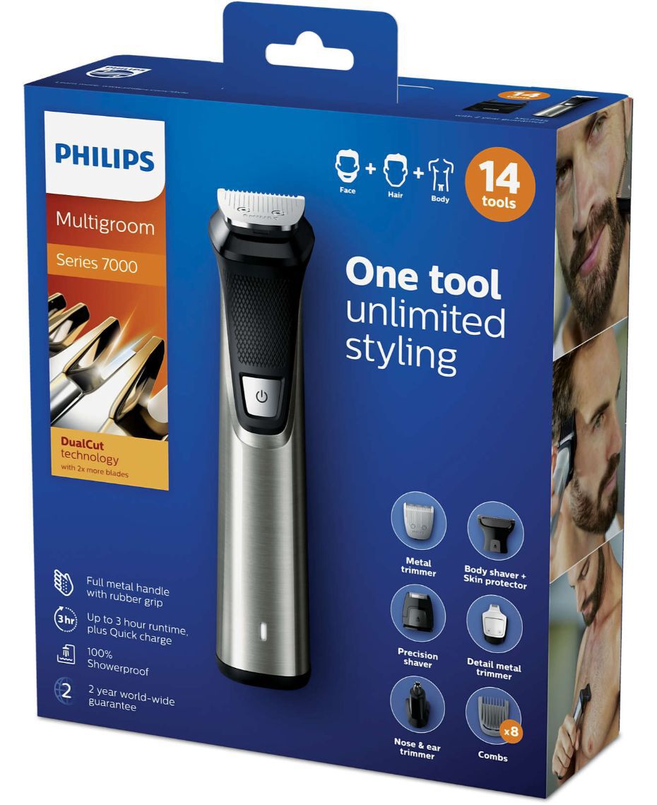 Philips Multigroom Series 7000 14 In 1 Trimmer Shaver Shop