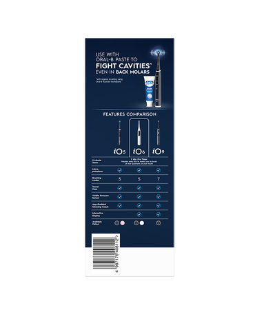 iO6 Electric Toothbrush Starter Set - Black