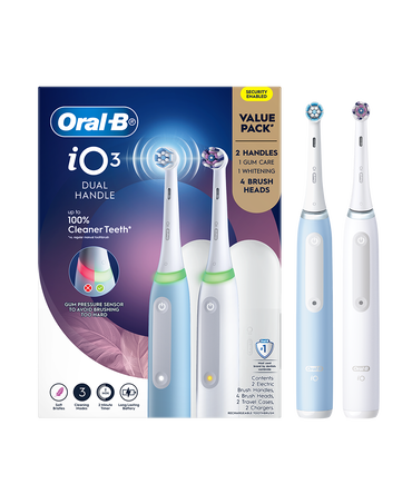 iO3 Dual Handle Electric Toothbrush Pack