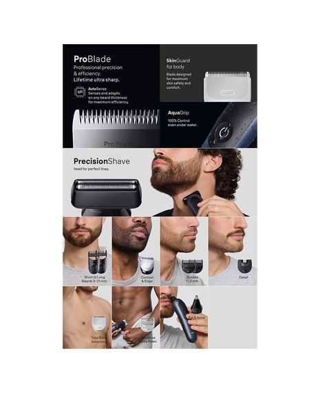 Series 7 11-in-1 Waterproof All-in-One Grooming Kit