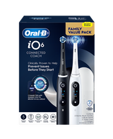 iO6 Dual Handle Electric Toothbrush Pack
