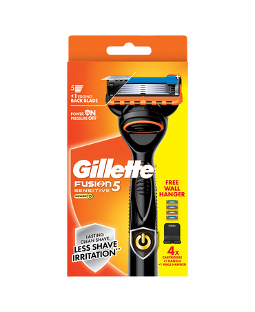 Fusion5 Power Razor with Blades Refill 4 Pack