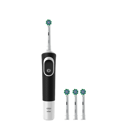 Pro 100 Electric Toothbrush with 4 Refills - Black