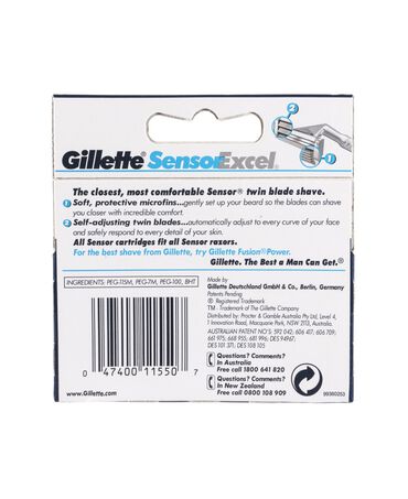 Sensor Excel Blades Refill 5 Pack