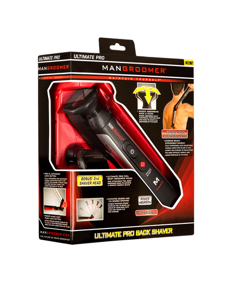 Ultimate Pro Back Shaver with 2 Attachments