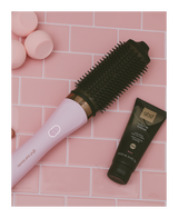 duet blowdry 2 in 1 hair dryer brush in pink sorbet - limited edition