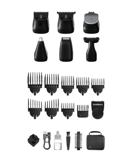 Stainless Steel sUper-close+ Trimmer - Silver