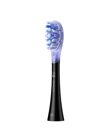 Ultra White Replacement Brush Head Refills 2 Pack - Black