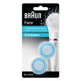 Face Brush Exfoliation Replacement Head 2 Pack
