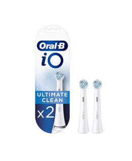 iO Ultimate Clean Replacement Brush Heads 2 Pack - White