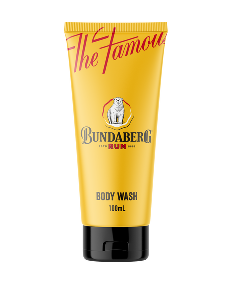 Shower Essentials Set with Body Wash 100mL & Sponge