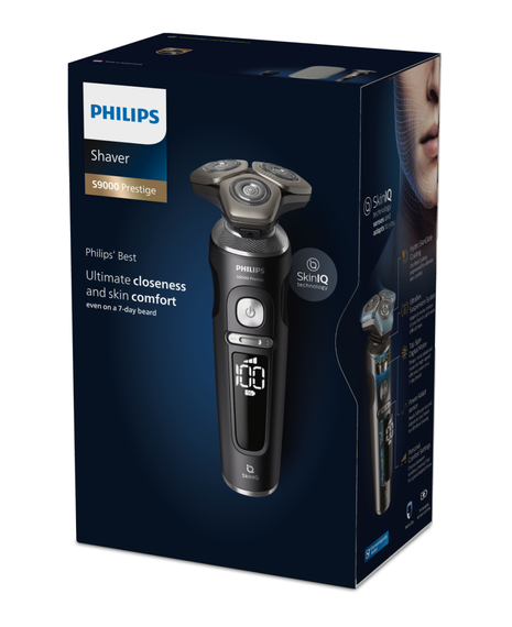 Shaver Series 9000 Prestige SkinIQ Electric Shaver Refresh