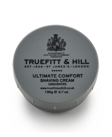 Ultimate Comfort Unscented Shaving Cream Bowl - 190g