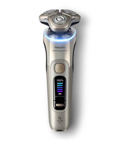 Series i9000 Prestige Ultra Wet & Dry Electric Shaver with Quick Clean Pod & UV Power Case