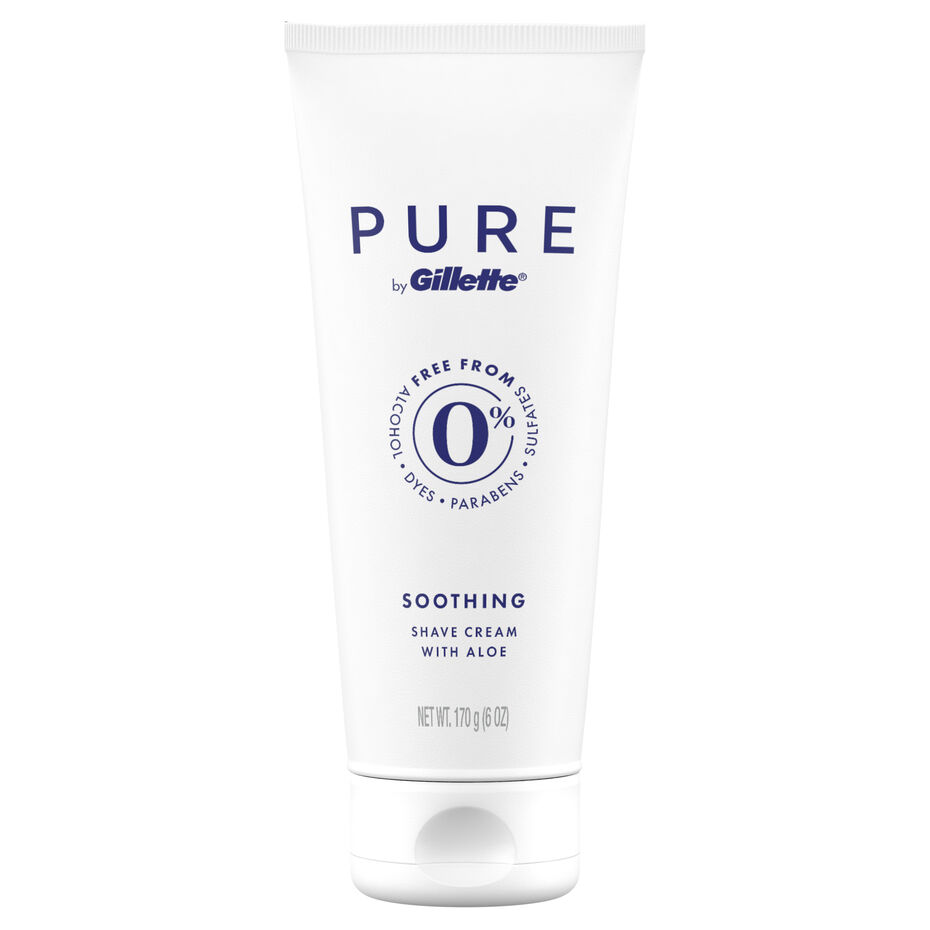 Gillette Pure Soothing Shave Cream 177ml Shaver Shop