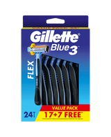 Blue 3 Razor 24 Pack