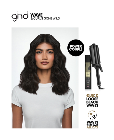 wave professional triple barrel hair waver