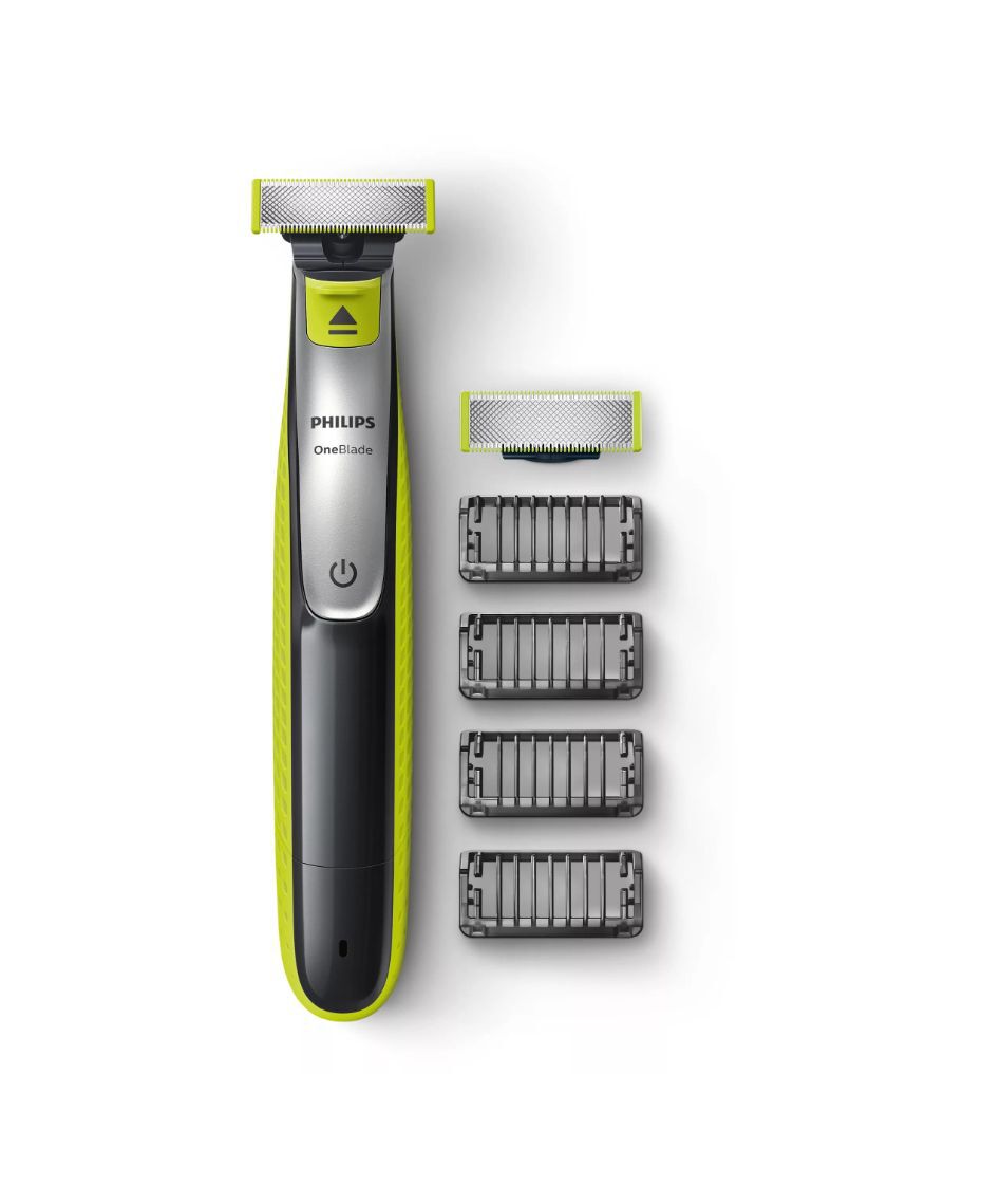 philips trimmer with different blades