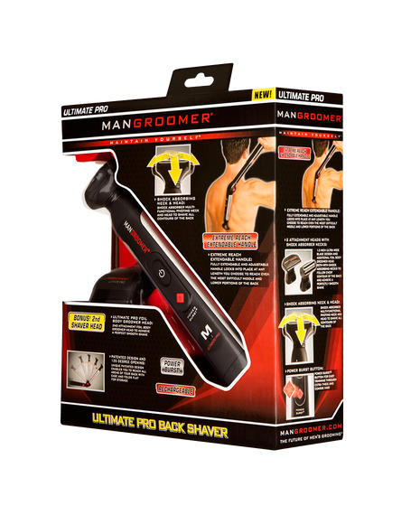 Ultimate Pro Back Shaver with 2 Attachments