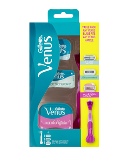 Variety Value Pack with 3 Refill Blades