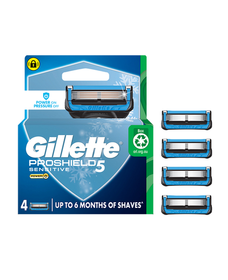 ProShield5 Chill Power Razor Blades Refill 4 Pack