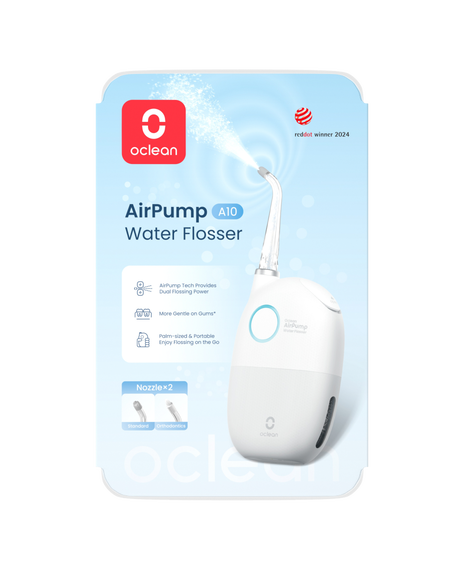 A10 AirPump Portable Water Flosser - Grey