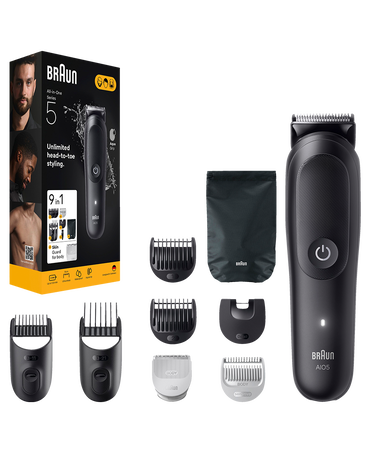 Series 5 9-in-1 Waterproof All-in-One Grooming Kit