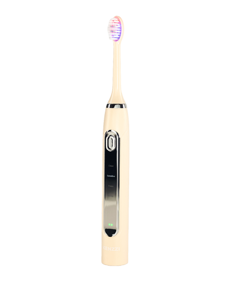 LED Whitening Sonic Electric Toothbrush - Sand