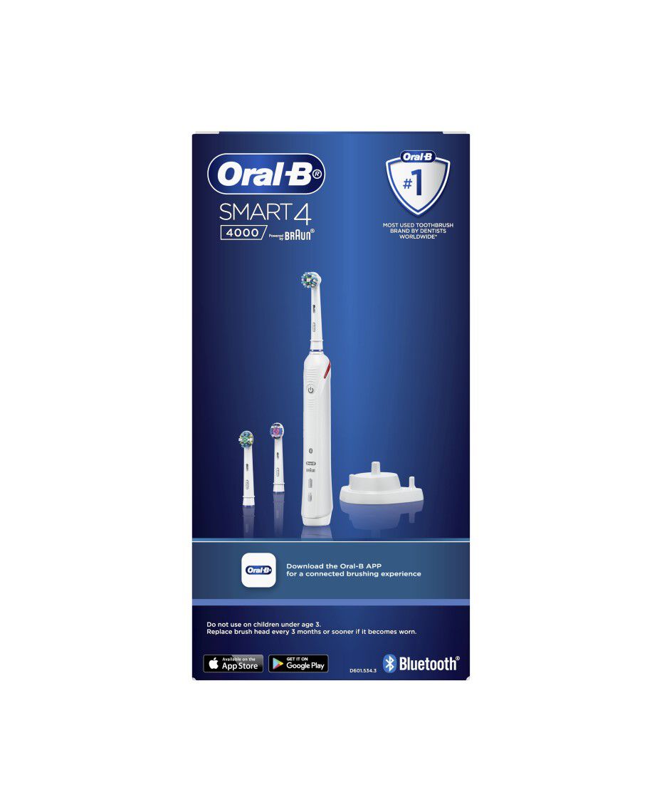 Oral-B | Smart 4 4000 Electric Toothbrush | Shaver Shop