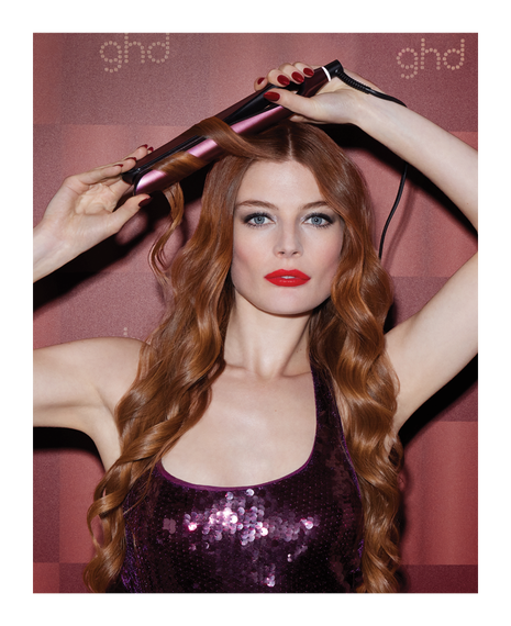 chronos hair straightener in cherry chic - limited edition