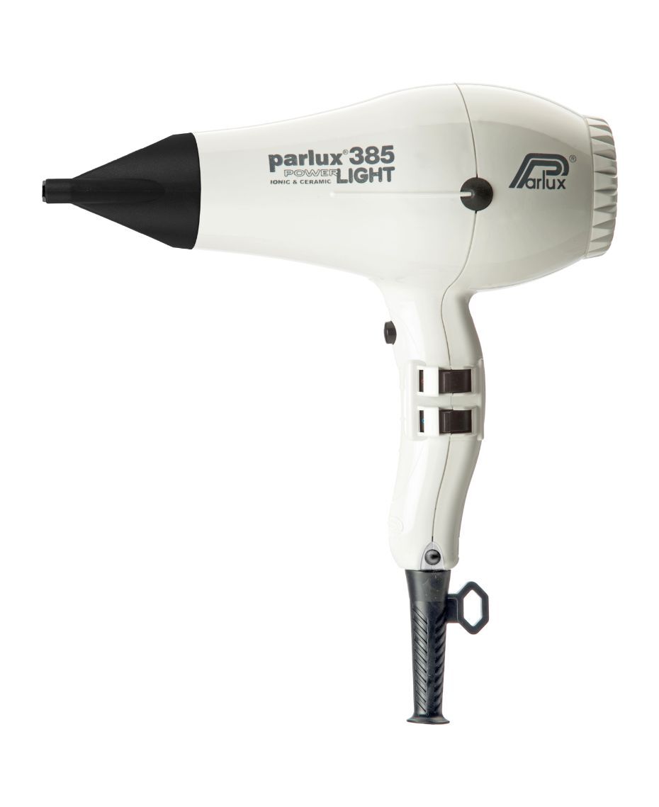 Parlux 385 Power Light Hair Dryer White Shaver Shop