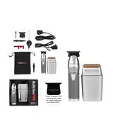 Double Foil Shaver & FX Outliner Trimmer - Silver Duo Pack