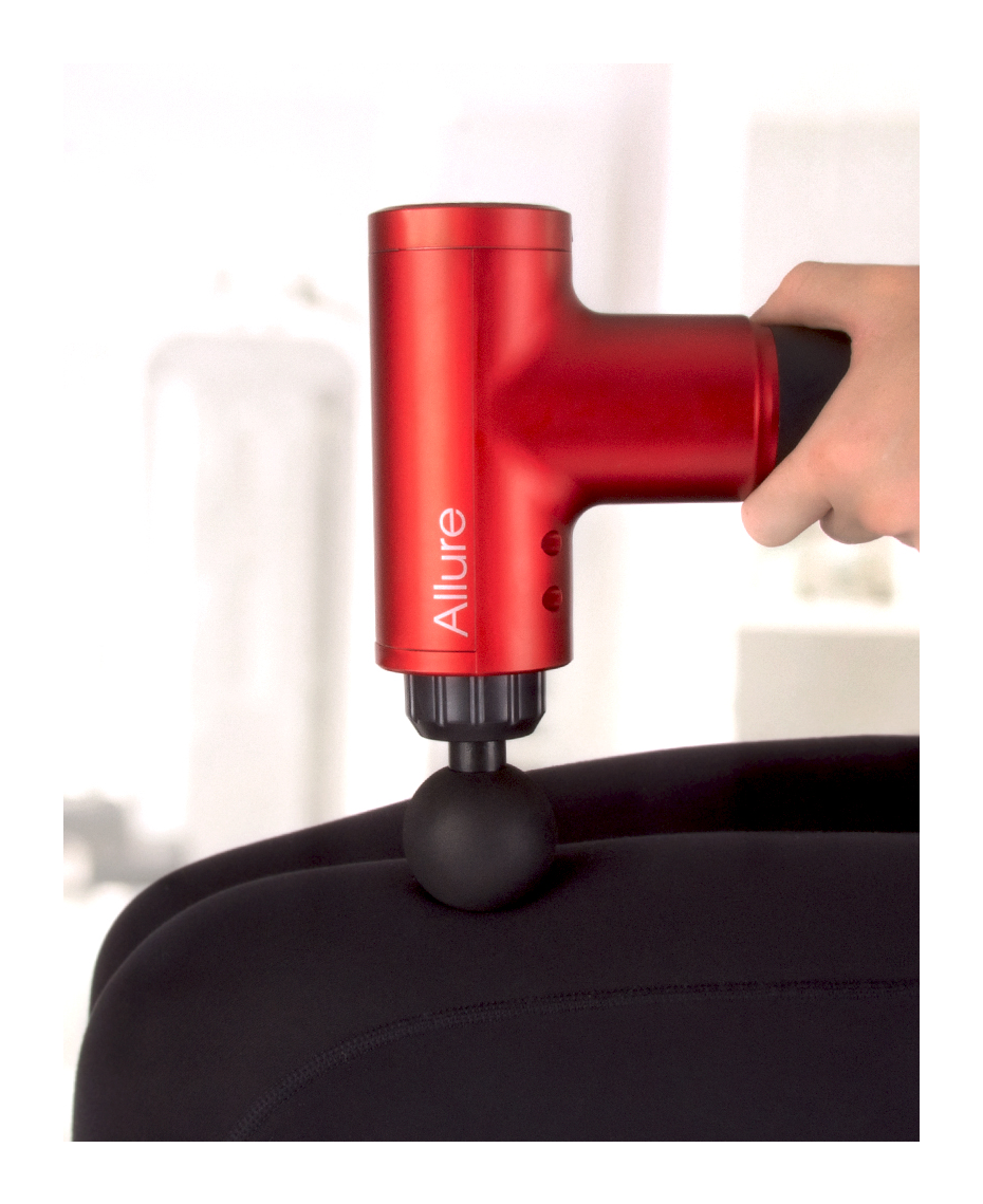 Allure Pro Flex Massage Gun Red Shaver Shop