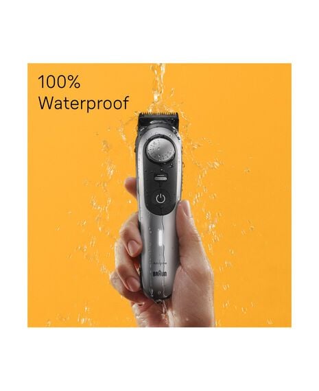 Series 9 Professional Waterproof Beard Trimmer with Travel Case and Charging Stand