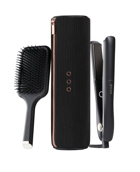 gold® professional hair straightener festive gift set - limited edition