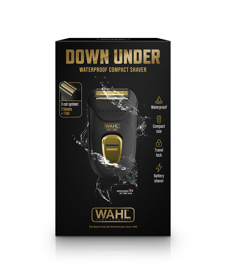 Down Under Waterproof Compact Electric Shaver