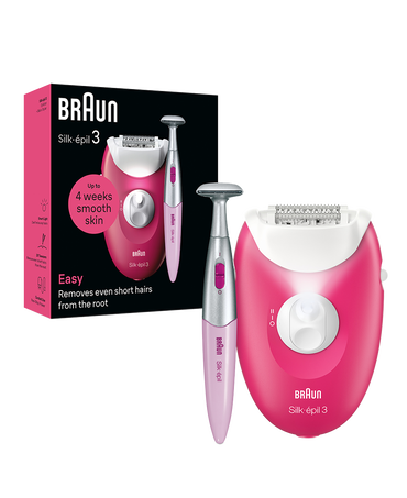 Silk-épil 3 Corded Epilator with Bikini Trimmer