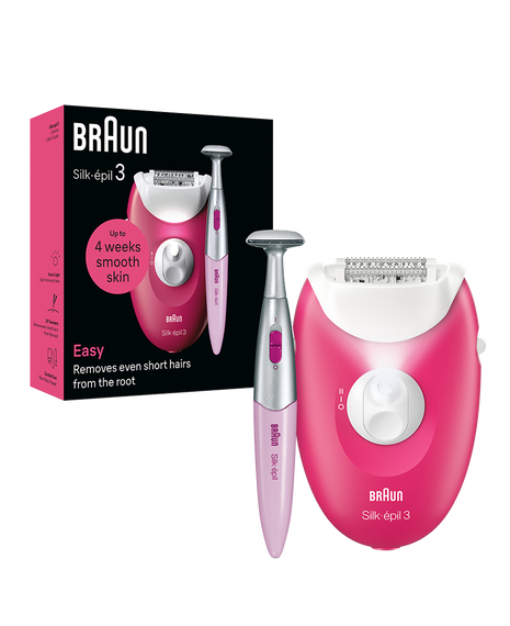 Silk-épil 3 Corded Epilator with Bikini Trimmer