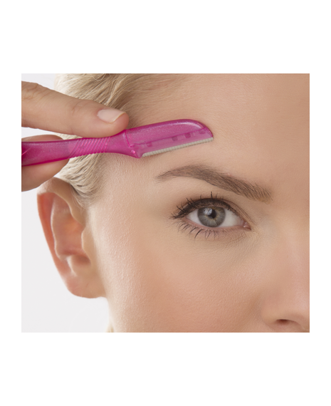 Hydro Silk Touch-Up Multipurpose Exfoliating Facial Razor and Eyebrow Shaper - 3 pack