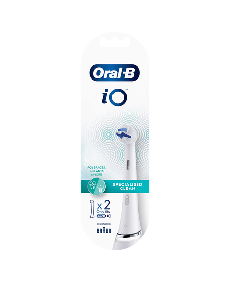 iO Specialised Clean Replacement Brush Heads 2 Pack