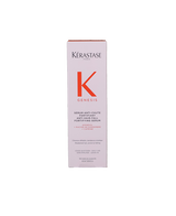 K&eacute;rastase Genesis Anti Hair-Fall Fortifying Serum 90mL packaging box in blush pink with a coral red K logo, showing the S&eacute;rum Anti-Chute Fortifiant name and Aminexil, Ginger Root and Caffeine callouts