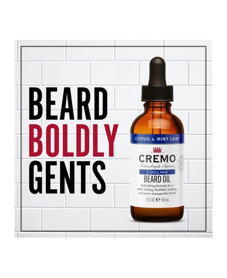 Cooling Citrus & Mint Leaf Beard Oil- 30mL