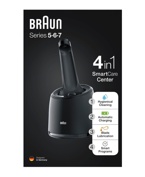 4-in-1 SmartCare Centre Electric Shaver Cleaning & Charging Station