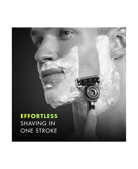 GilletteLabs with Exfoliating Bar Razor with Blades Refill 2 Pack