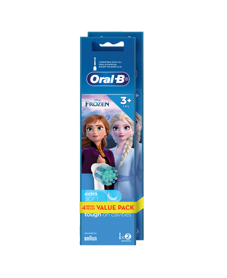 Kids Disney Frozen Replacement Brush Head Refills 4 Pack