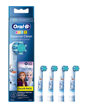 Kids Disney Frozen Replacement Brush Head Refills 4 Pack