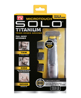 MicroTouch Solo Titanium Face & Body Trimmer